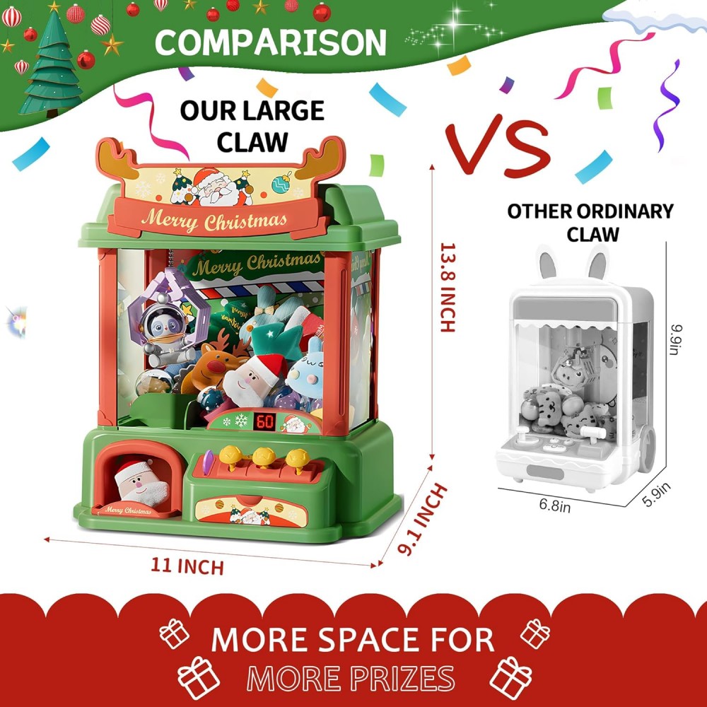 Christmas Claw Machine For Kid - đánh giá và giá Vending Game