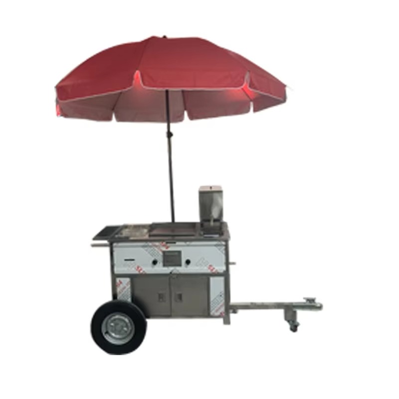 Compact Mobile Snack Food Cart - đánh giá và giá Hot Dog Vending Cart