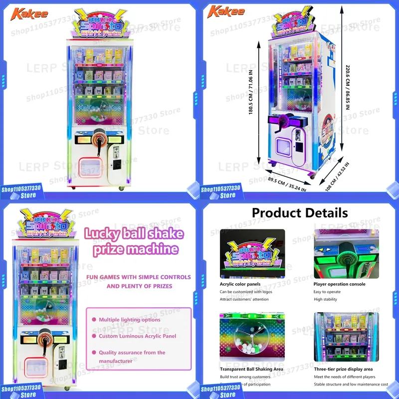 Commercial Slot Game Machine E - đánh giá và giá Arcade Style Vending Machine