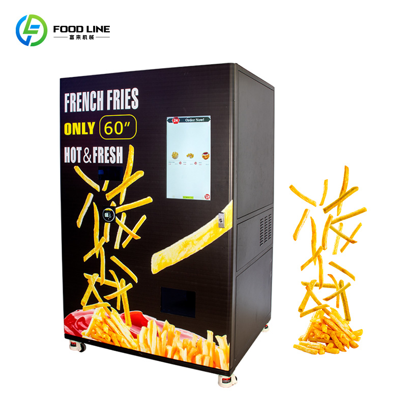 Automatic smart burger vending - đánh giá và giá Vending Machine Qr Code