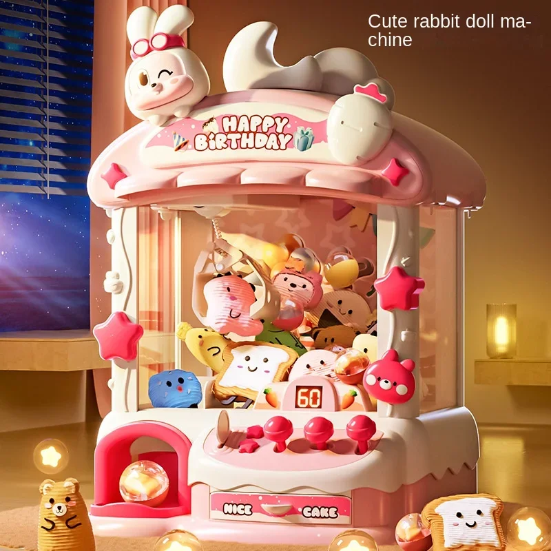 Cartoon Claw Game Machine Rabb - đánh giá và giá Claw Crane Machine