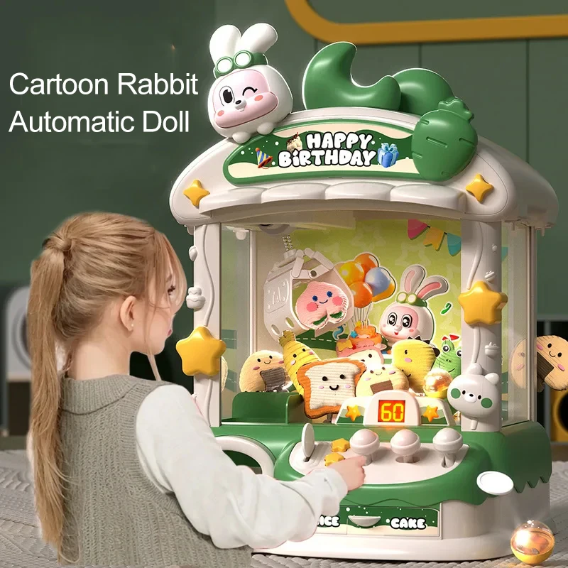 Cartoon Claw Game Machine Rabb - đánh giá và giá Claw Crane Machine