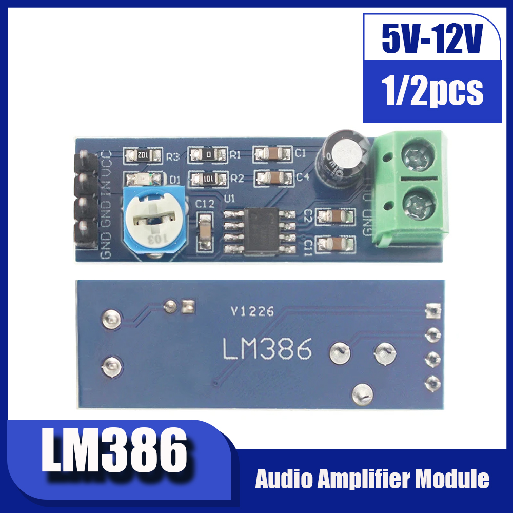 1/2PCS LM386 Audio Power Ampli - đánh giá và giá Arduino Vending Machine Project