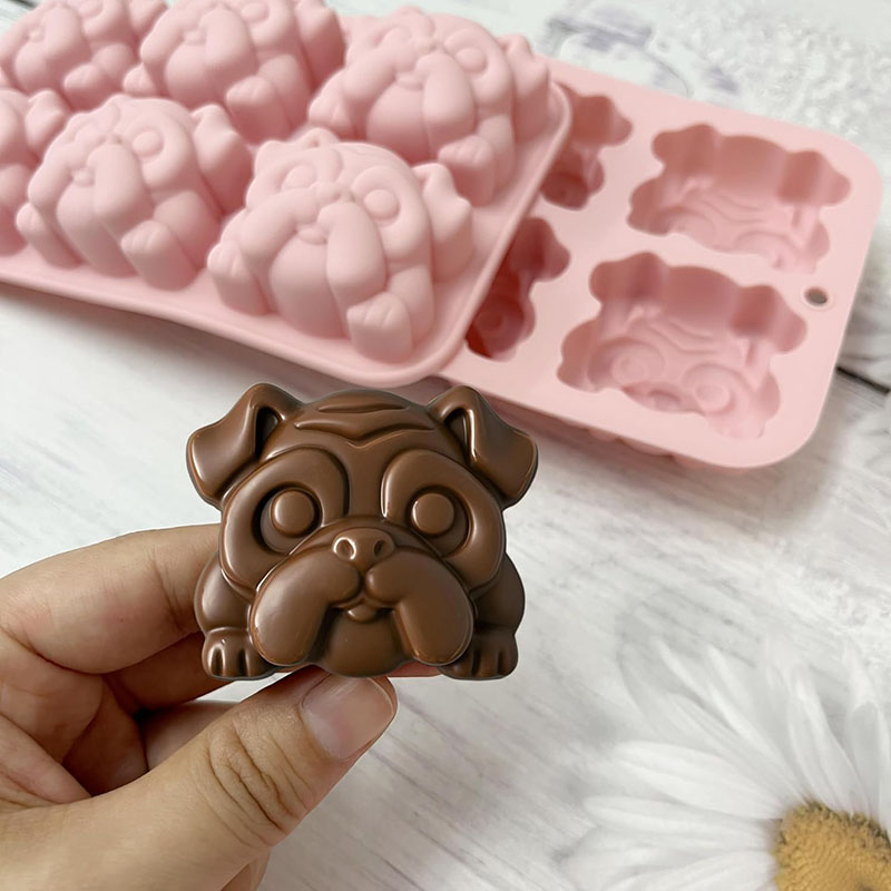 Bulldog Chocolate Silicone Mol - đánh giá và giá Hot Dog Vending Cart