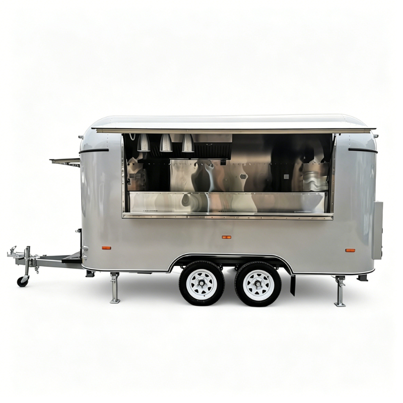 Customized Food Truck Mobile w - đánh giá và giá Hot Dog Vending Cart