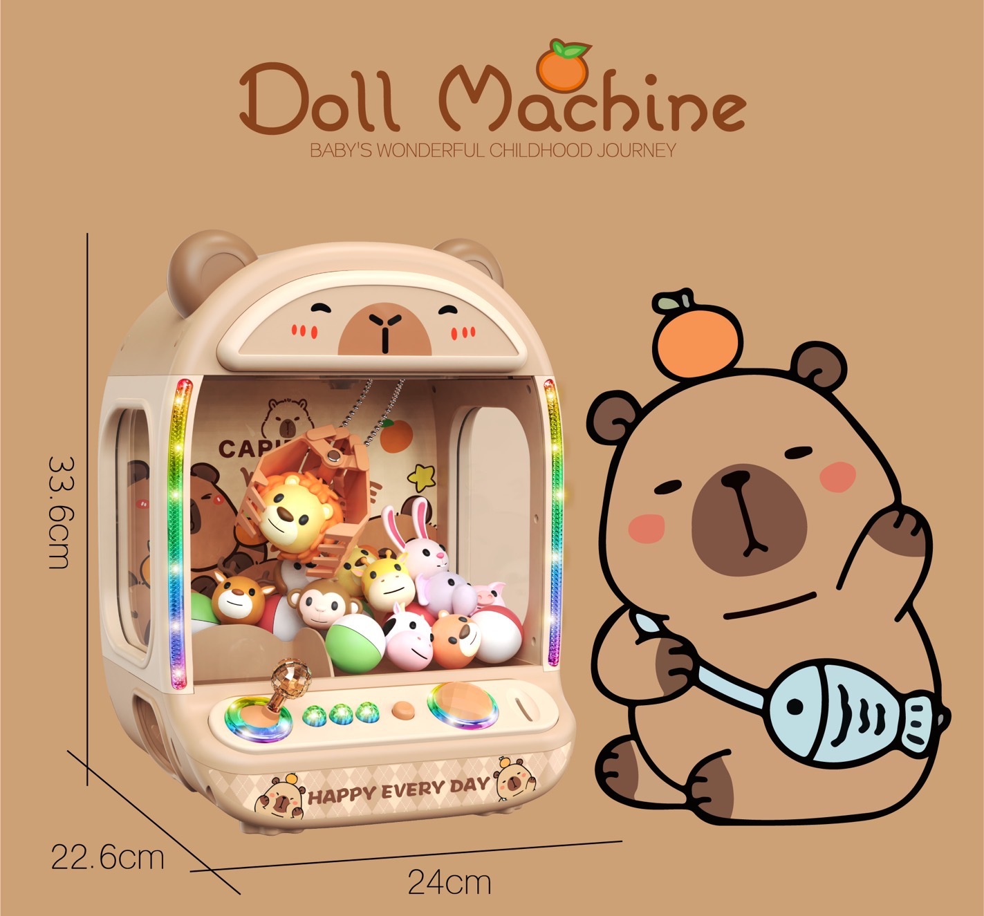 DIY Doll Machine Kids Coin Ope - đánh giá và giá Claw Crane Machine