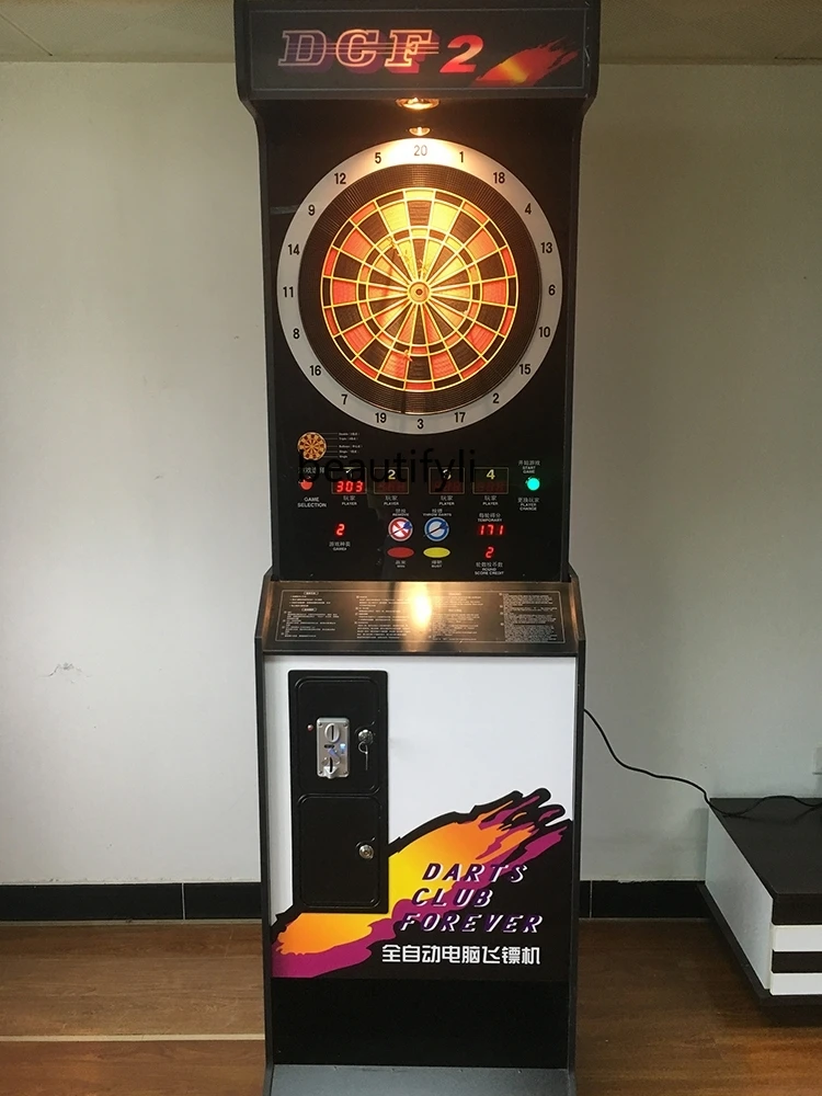Automatic Computer Vertical Ca - đánh giá và giá Electronic Dartboard Cabinet