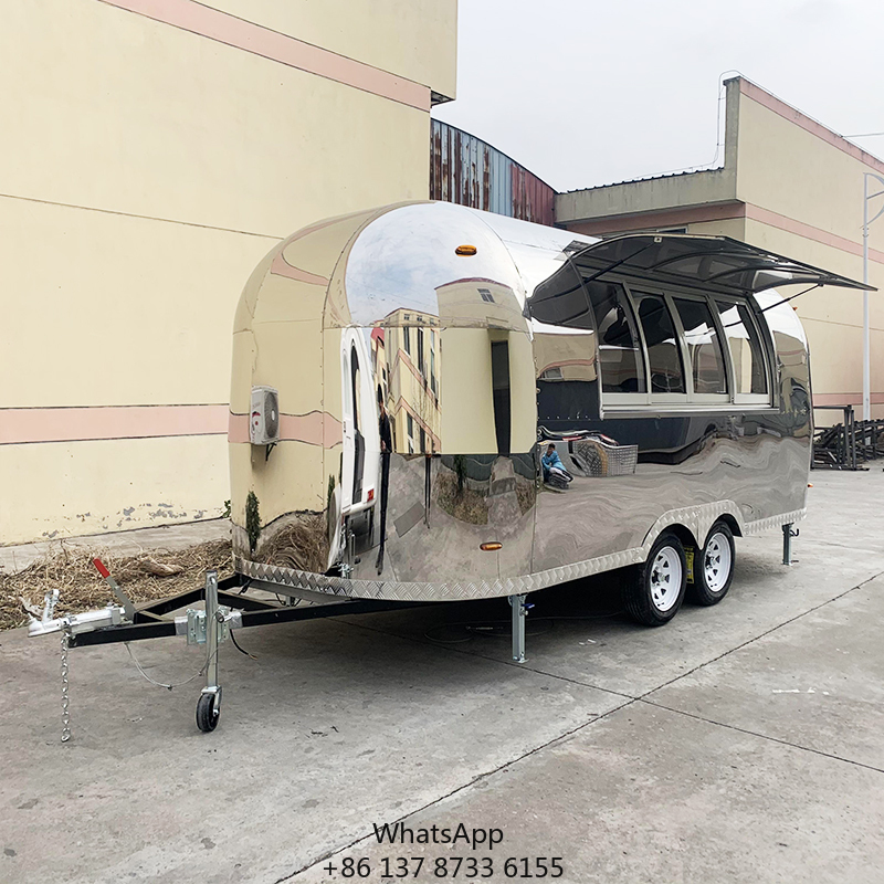 Stainless Steel Hot Dog Truck  - đánh giá và giá Hot Dog Vending Cart