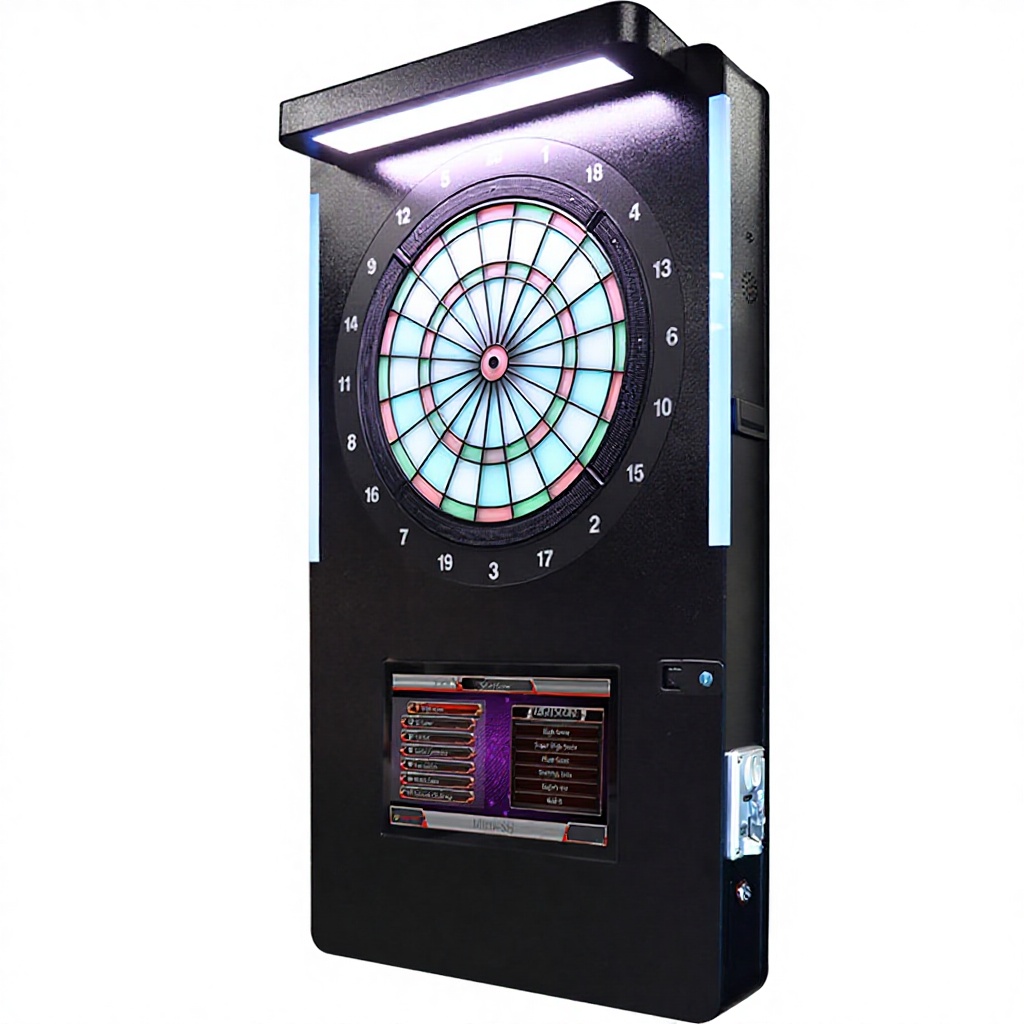 Full-automatic dart machine so - đánh giá và giá Electronic Dartboard Cabinet