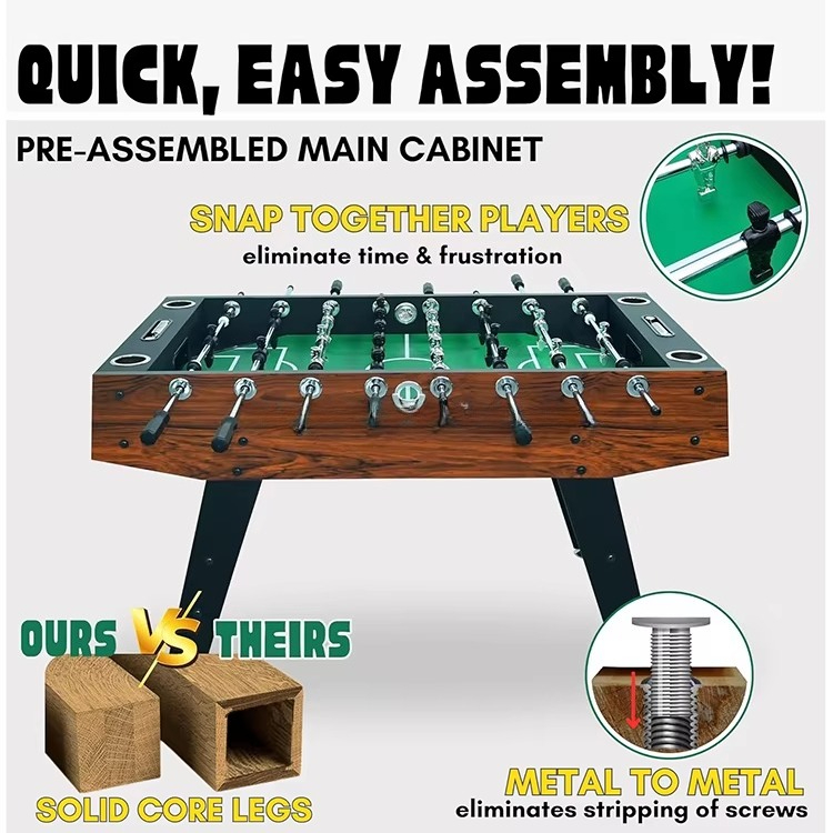 Commercial-Use 56-Inch Premium - đánh giá và giá Foosball Table Commercial