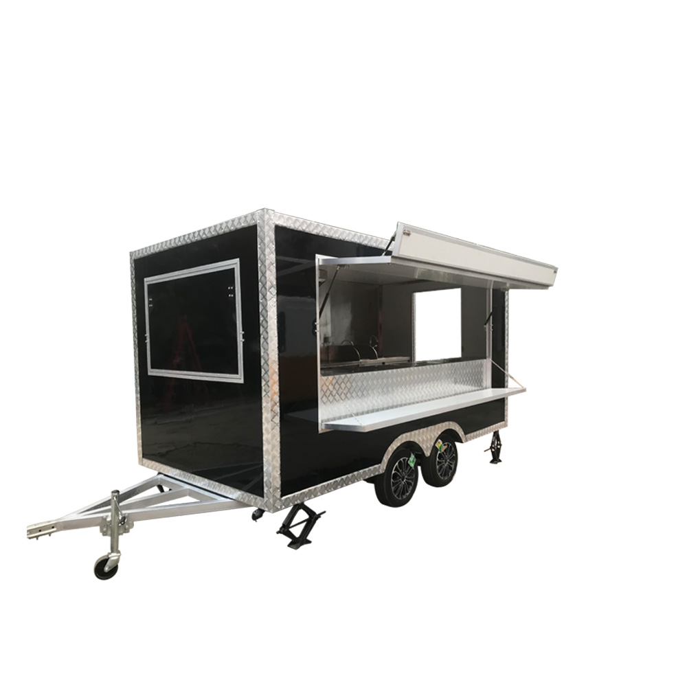 Large Space Square Fast Food T - đánh giá và giá Hot Dog Vending Cart