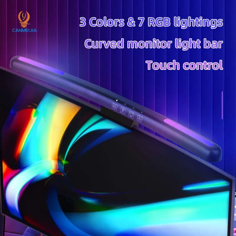 Curved LED Monitor Light Bar U - đánh giá và giá Arcade No